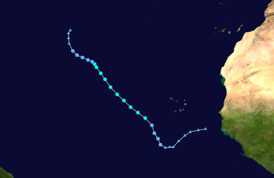 ROSE Historical Hurricane Path